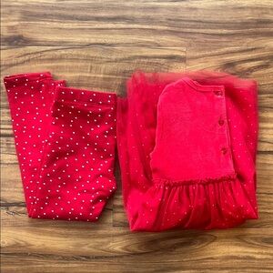 3/$15 Festive Holiday Dress Set